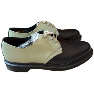 Dr Martens x Concepts 1461 3 Eye Black Sage Oxford Shoes NWT Size 10.5